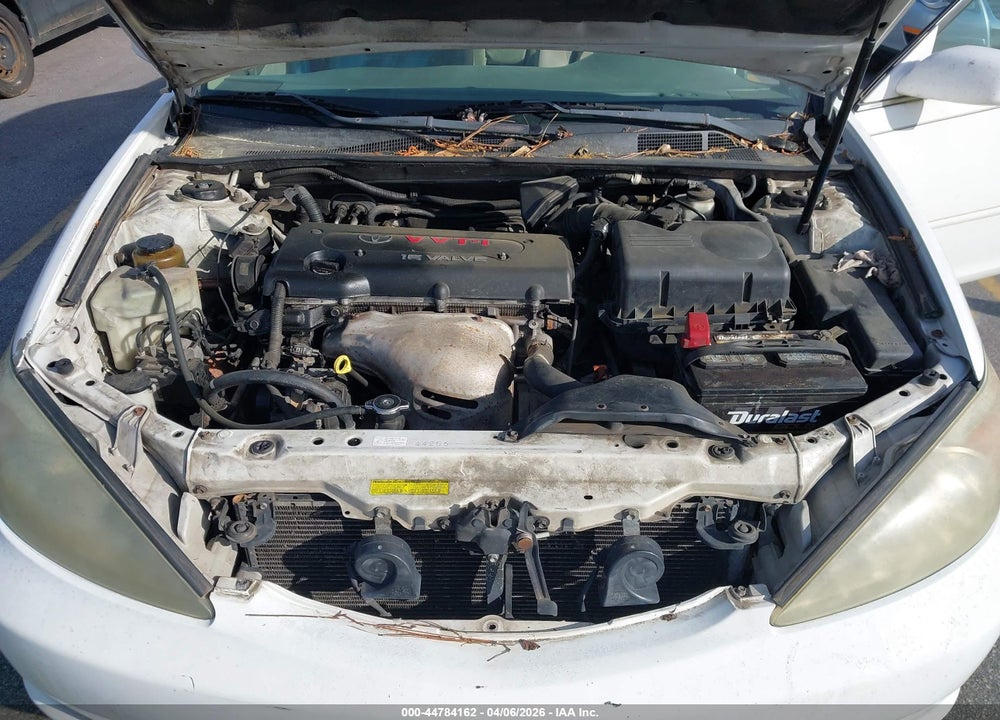 2004 TOYOTA CAMRY LE VIN: 4T1BE32K24U279553