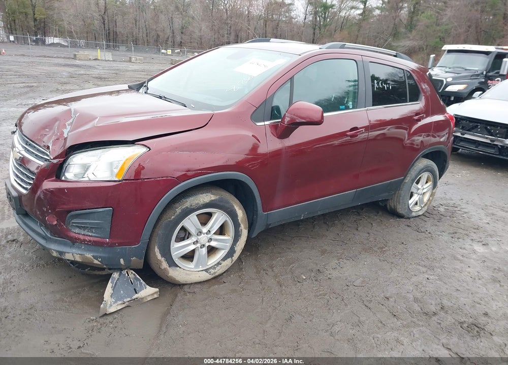 2016 CHEVROLET TRAX LT VIN: 3GNCJPSB2GL166915