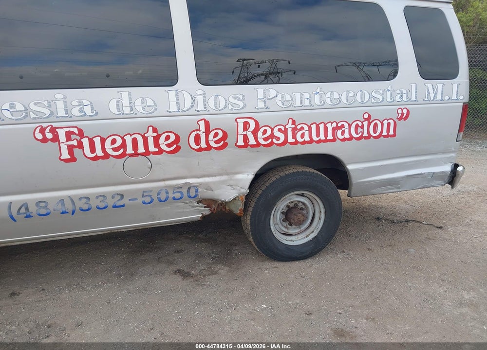 2008 FORD E-350 SUPER DUTY XL/XLT VIN: 1FBSS31L88DB25124