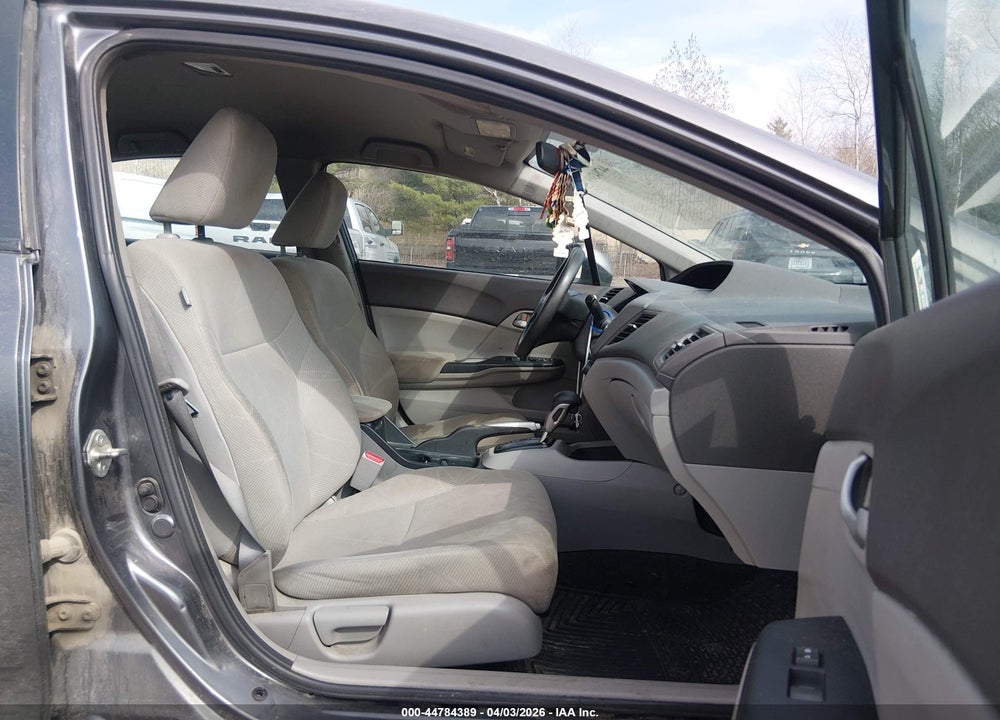2012 HONDA CIVIC LX VIN: 19XFB2F54CE326625