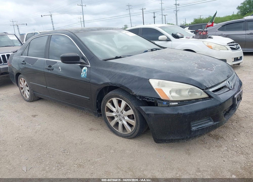 2007 HONDA ACCORD 3.0 EX VIN: 1HGCM66567A053976