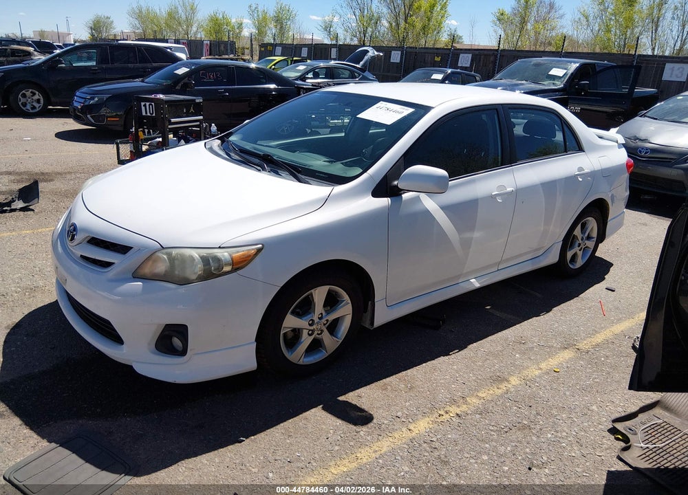 2011 TOYOTA COROLLA S VIN: 2T1BU4EE6BC601723
