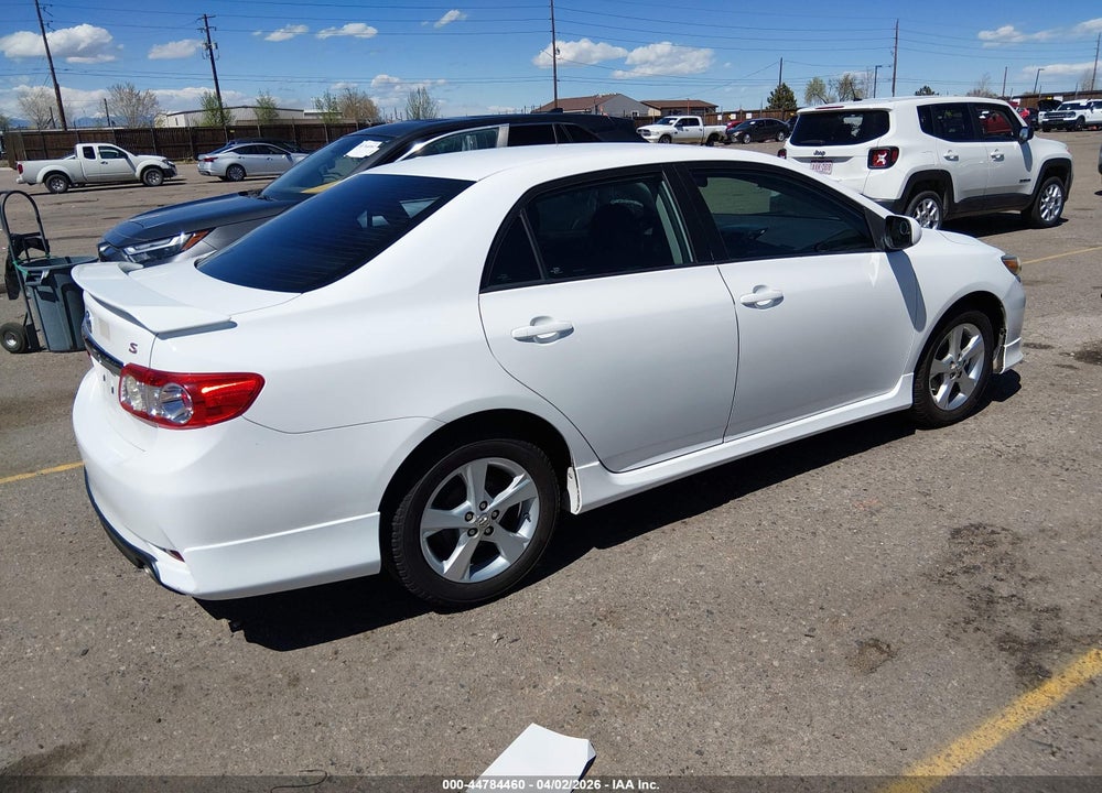 2011 TOYOTA COROLLA S VIN: 2T1BU4EE6BC601723