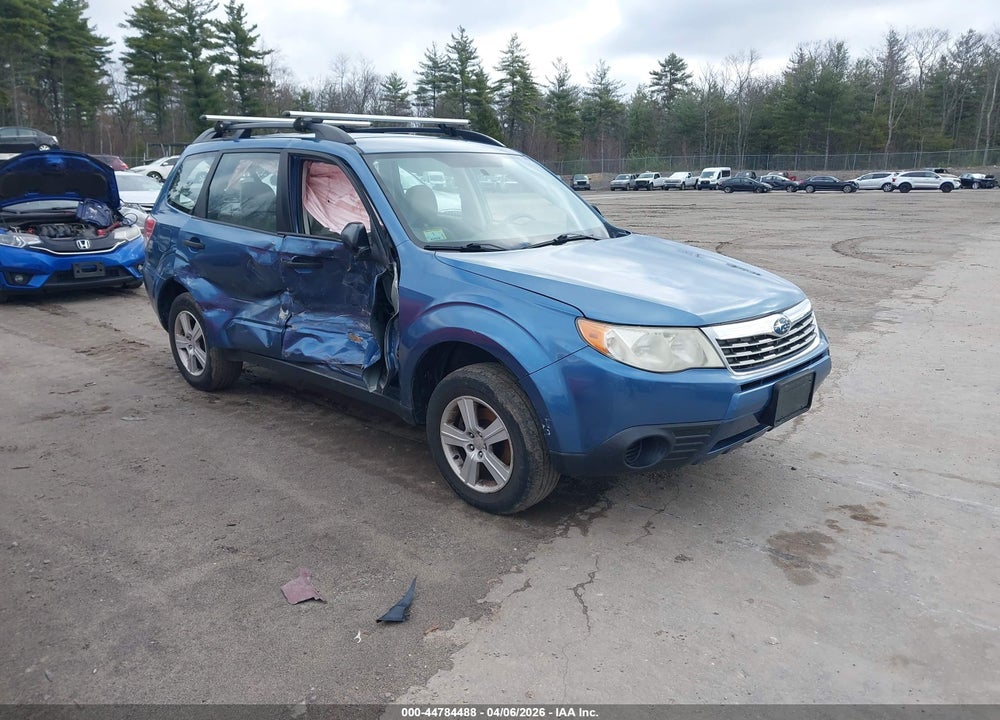 2010 SUBARU FORESTER 2.5X VIN: JF2SH6BC7AH803212