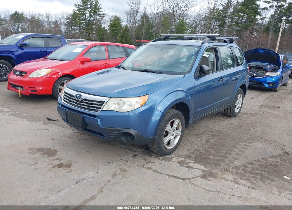 2010 SUBARU FORESTER 2.5X VIN: JF2SH6BC7AH803212