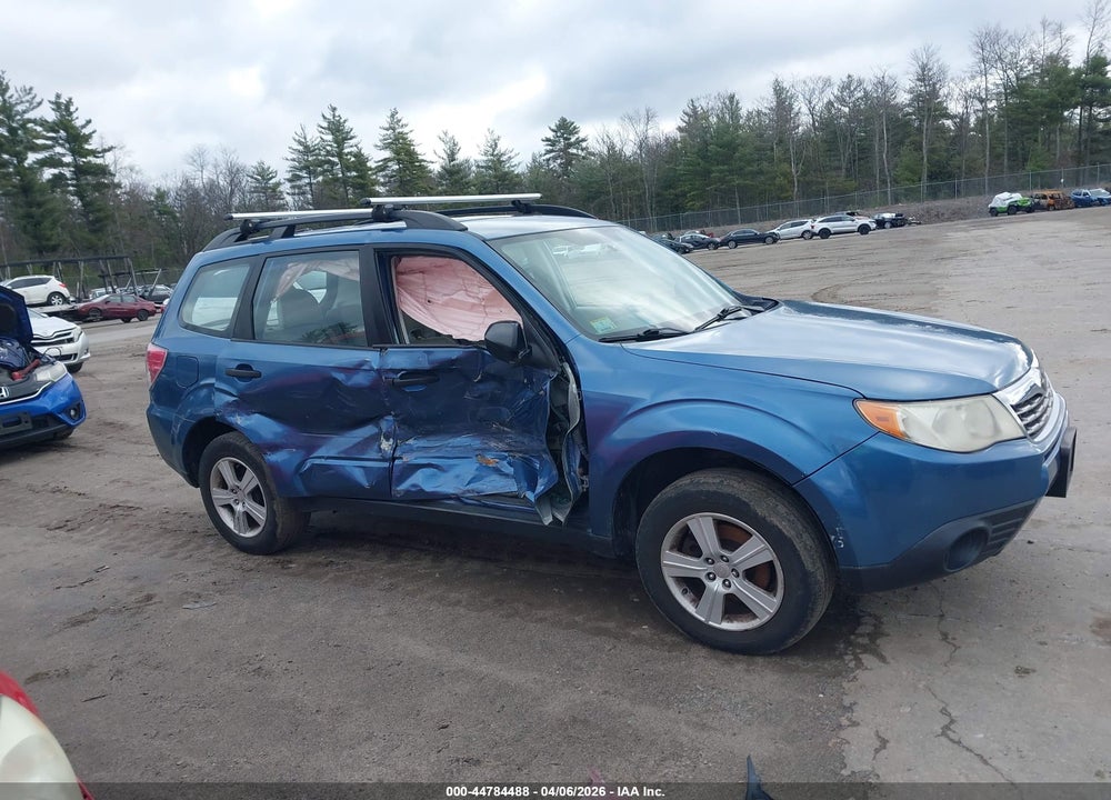 2010 SUBARU FORESTER 2.5X VIN: JF2SH6BC7AH803212