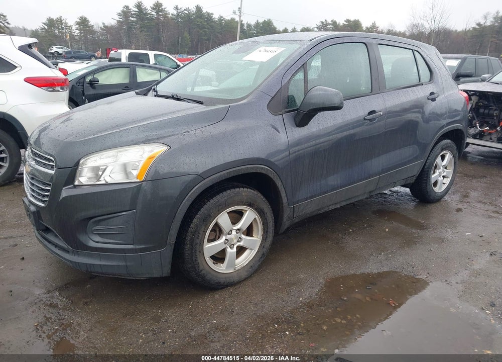 2016 CHEVROLET TRAX VIN: 3GNCJNSB3GL224437