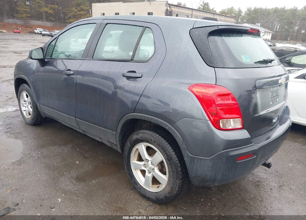 2016 CHEVROLET TRAX VIN: 3GNCJNSB3GL224437