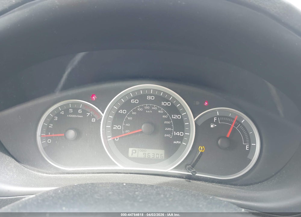 2008 SUBARU IMPREZA 2.5I VIN: JF1GE61648H506245