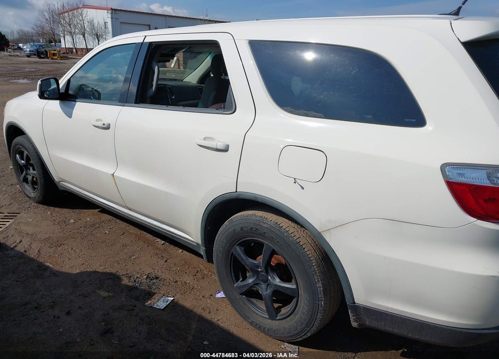 2011 DODGE DURANGO SXT VIN: 1D4RE2GG6BC651600