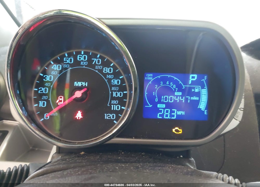 2015 CHEVROLET SPARK 1LT CVT VIN: KL8CD6S99FC801347