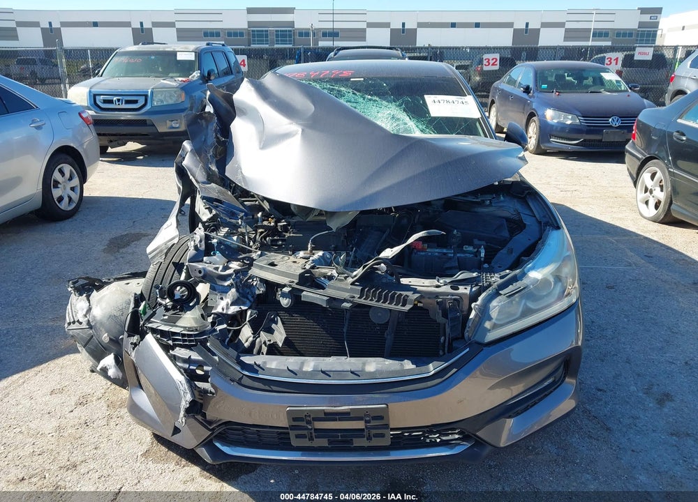 2016 HONDA ACCORD SPORT VIN: 1HGCR2F5XGA113056
