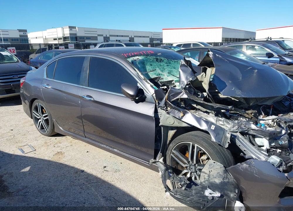 2016 HONDA ACCORD SPORT VIN: 1HGCR2F5XGA113056