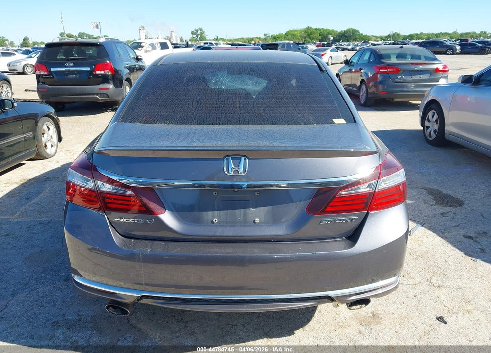 2016 HONDA ACCORD SPORT VIN: 1HGCR2F5XGA113056