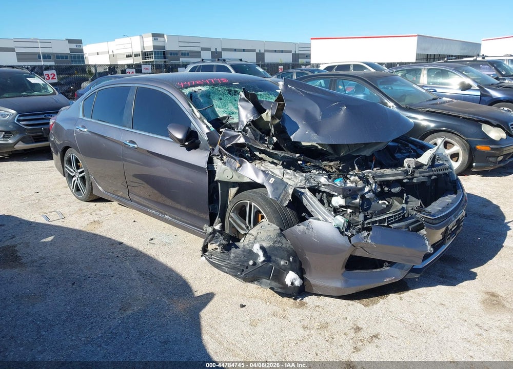 2016 HONDA ACCORD SPORT VIN: 1HGCR2F5XGA113056