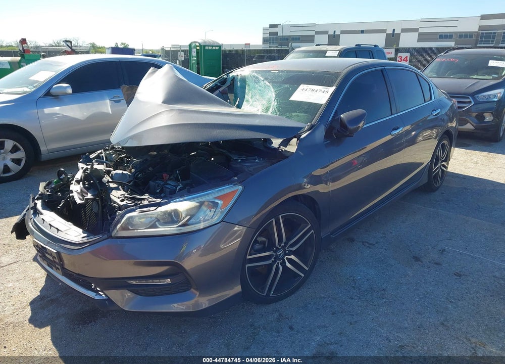 2016 HONDA ACCORD SPORT VIN: 1HGCR2F5XGA113056