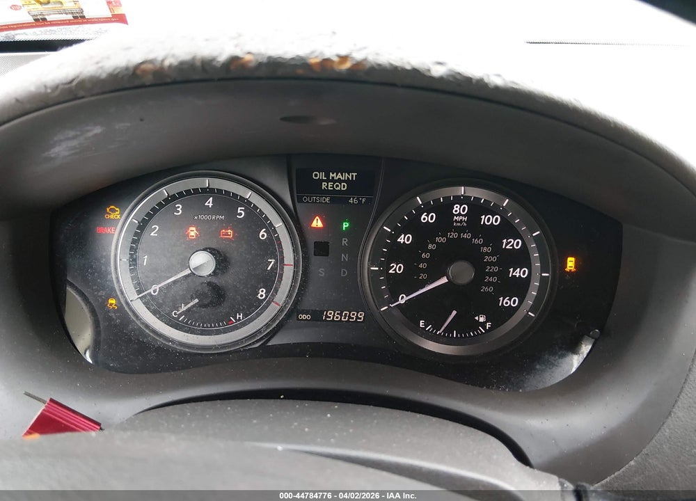 2007 LEXUS ES 350 VIN: JTHBJ46G472063763