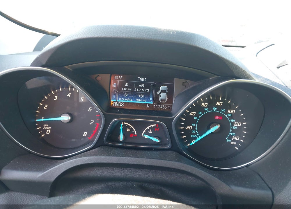 2014 FORD ESCAPE SE VIN: 1FMCU9GX7EUC00152
