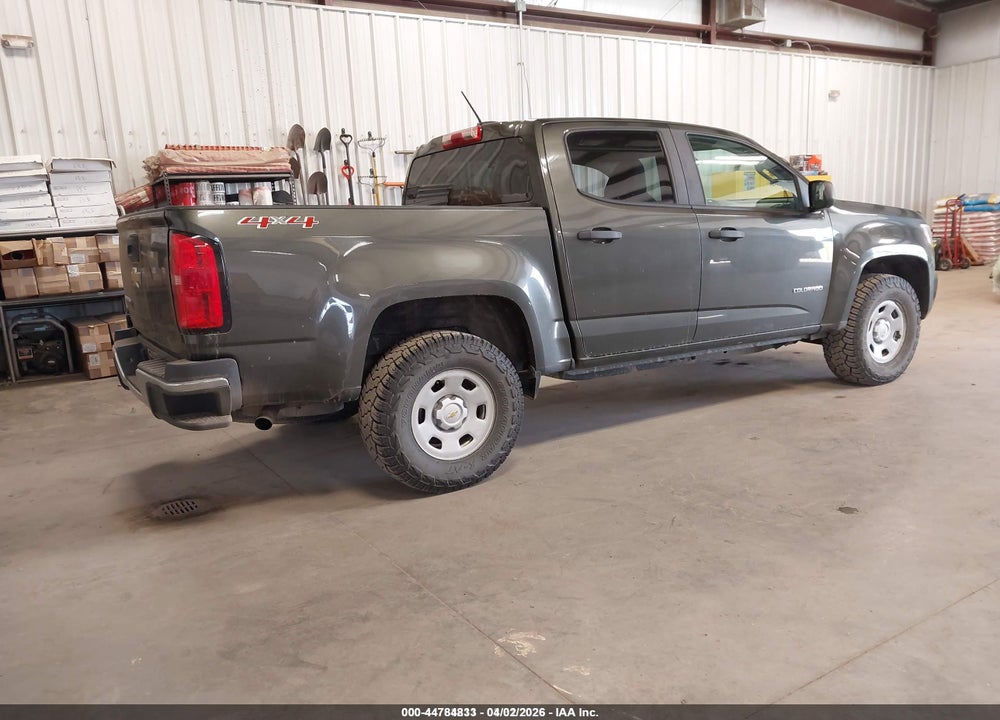 2018 CHEVROLET COLORADO WT VIN: 1GCGTBEN0J1106420