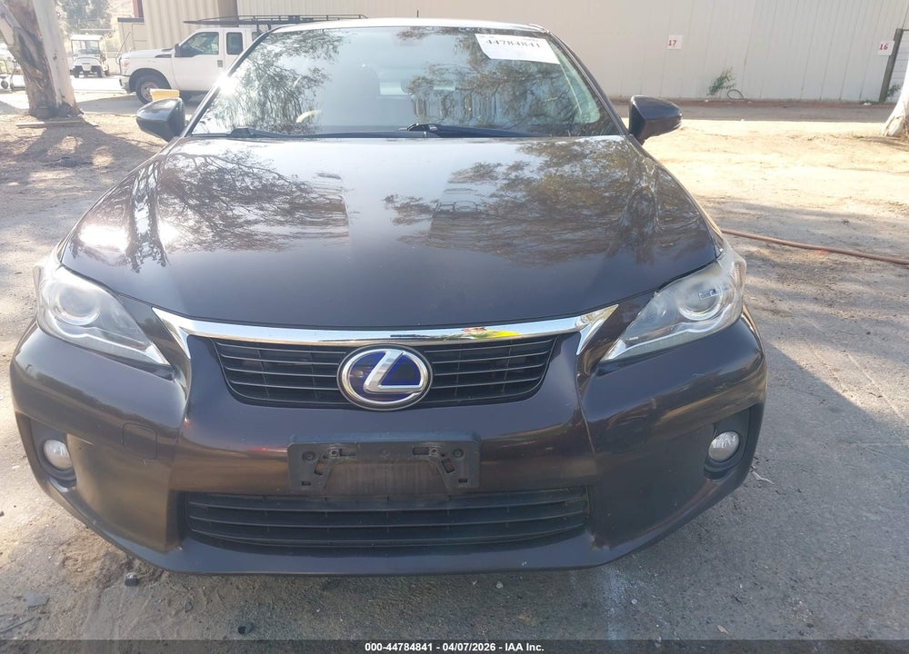 2013 LEXUS CT 200H VIN: JTHKD5BH0D2155945