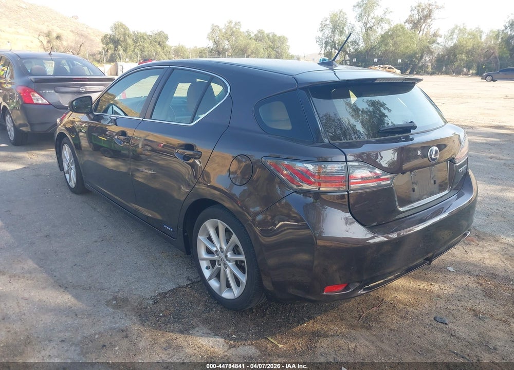 2013 LEXUS CT 200H VIN: JTHKD5BH0D2155945