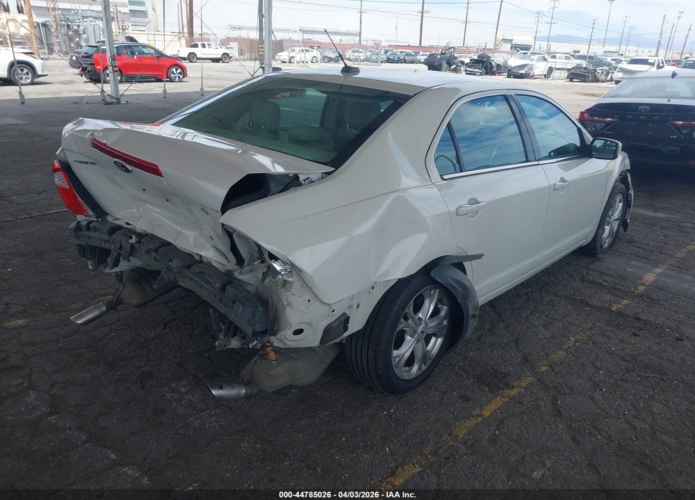 2012 FORD FUSION SE VIN: 3FAHP0HG1CR418481