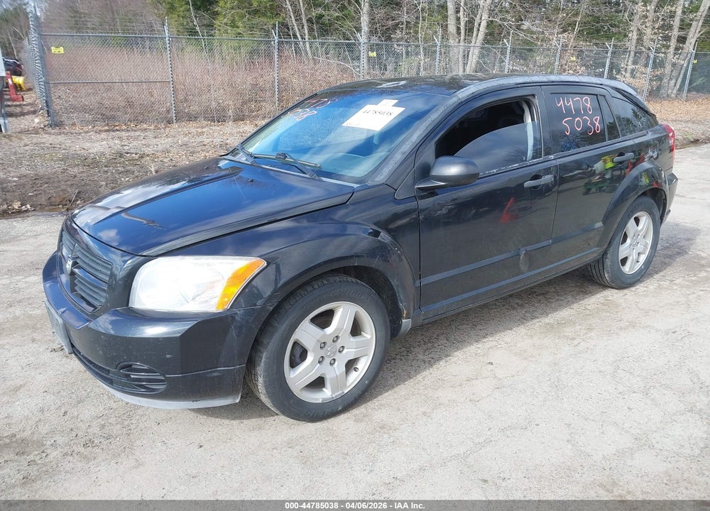 2008 DODGE CALIBER SE VIN: 1B3HB28C48D800443