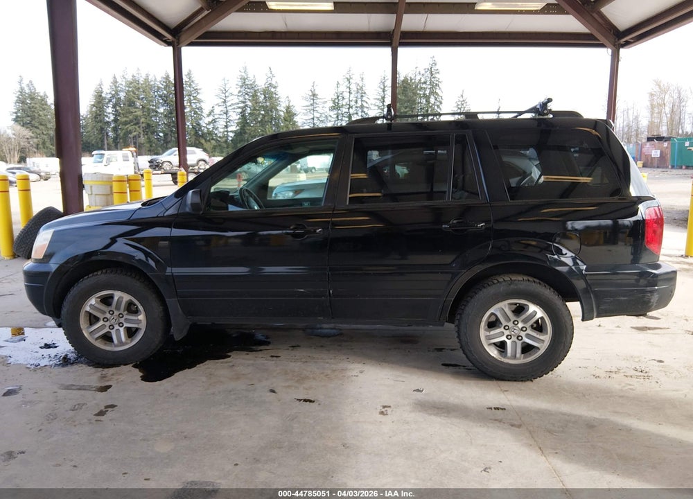 2005 HONDA PILOT EX-L VIN: 2HKYF18575H505423