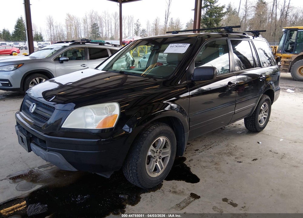 2005 HONDA PILOT EX-L VIN: 2HKYF18575H505423