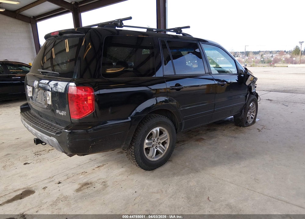 2005 HONDA PILOT EX-L VIN: 2HKYF18575H505423