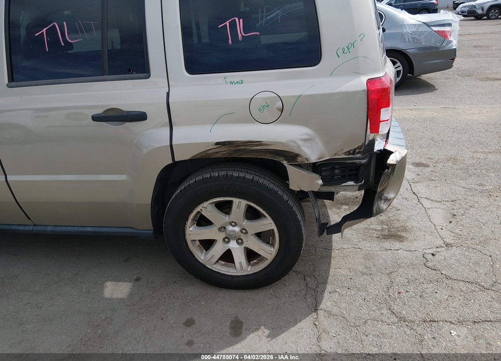 2009 JEEP PATRIOT SPORT VIN: 1J8FT28B19D194720