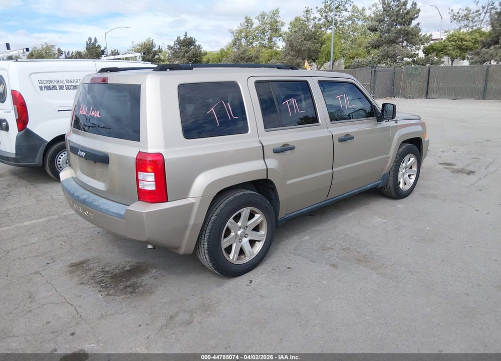 2009 JEEP PATRIOT SPORT VIN: 1J8FT28B19D194720