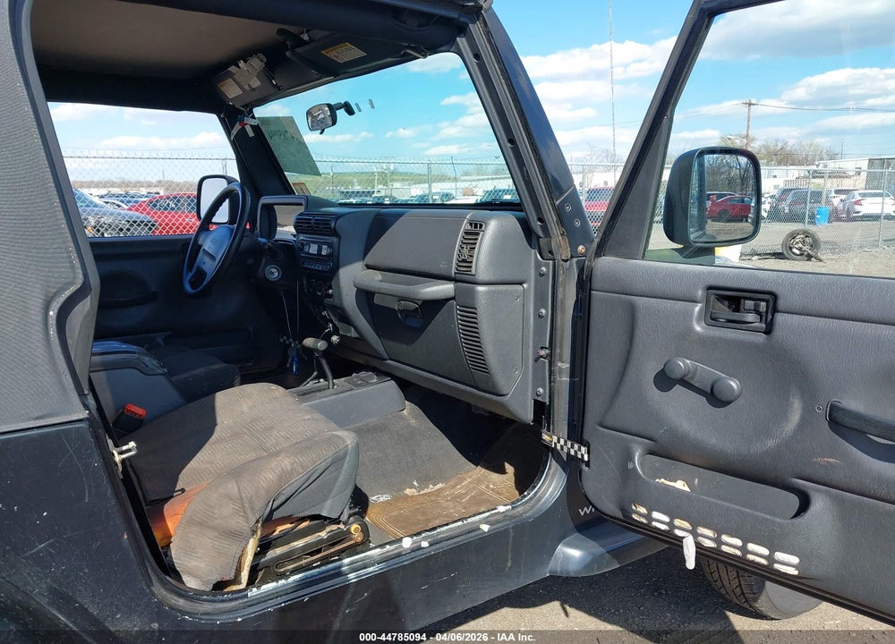 2003 JEEP WRANGLER X VIN: 1J4FA39S93P363268