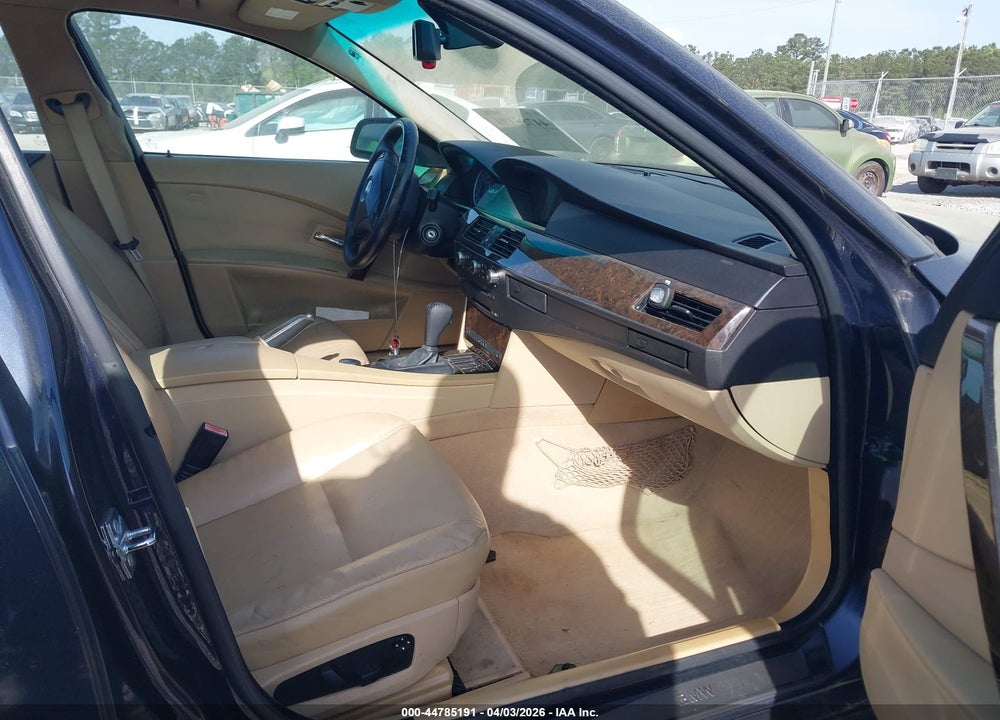 2005 BMW 5 SERIES 545I VIN: WBANB33525CN67709