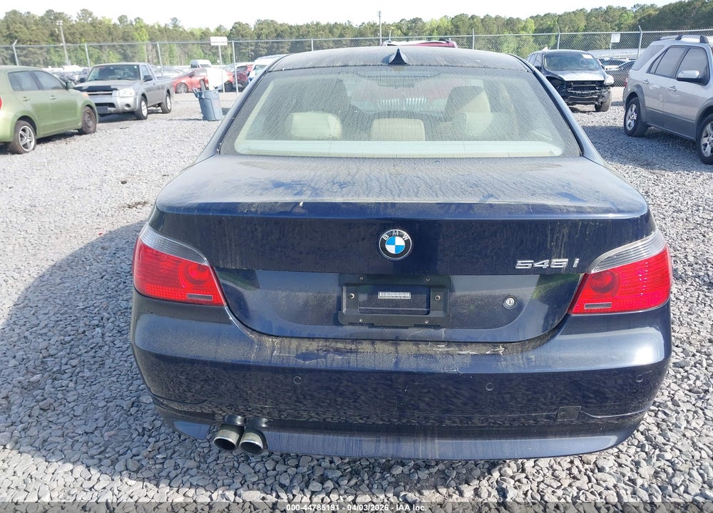 2005 BMW 5 SERIES 545I VIN: WBANB33525CN67709