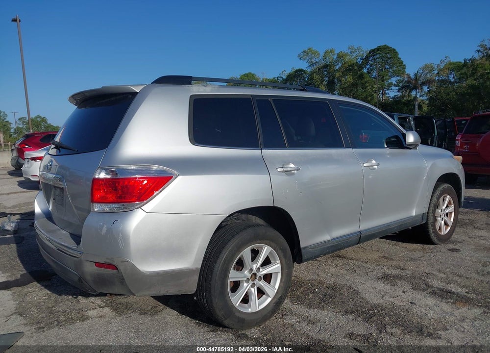 2012 TOYOTA HIGHLANDER SE VIN: 5TDZA3EH5CS017379
