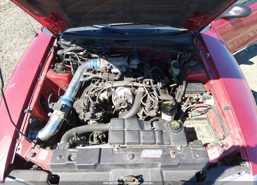 1998 FORD MUSTANG GT VIN: 1FAFP45X9WF211728