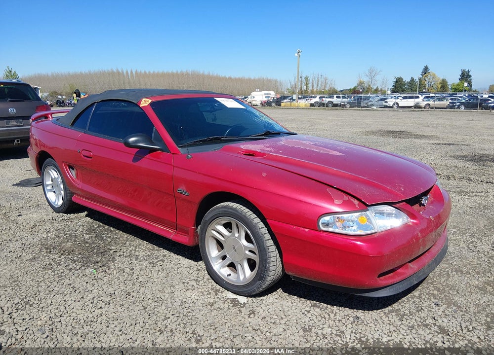 1998 FORD MUSTANG GT VIN: 1FAFP45X9WF211728
