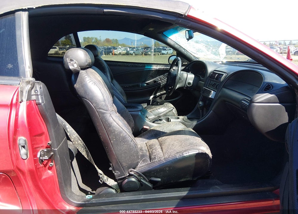 1998 FORD MUSTANG GT VIN: 1FAFP45X9WF211728