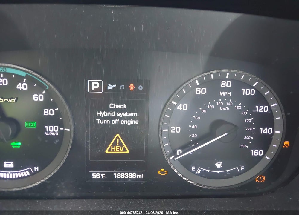 2017 HYUNDAI SONATA HYBRID LIMITED VIN: KMHE34L1XHA048924