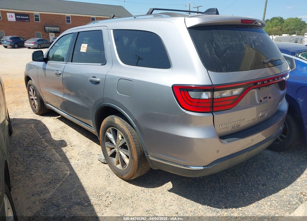 2016 DODGE DURANGO LIMITED VIN: 1C4RDJDG0GC477206