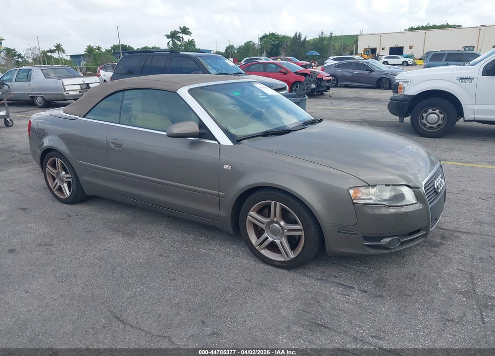 2008 AUDI A4 2.0T VIN: WAUAF48H08K014921