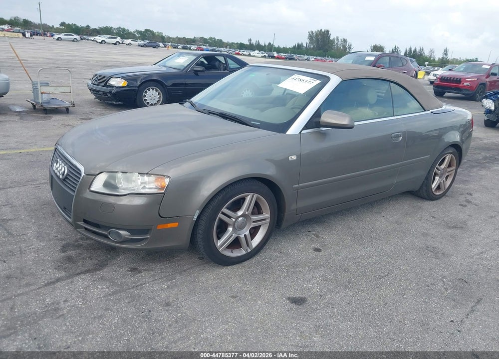 2008 AUDI A4 2.0T VIN: WAUAF48H08K014921