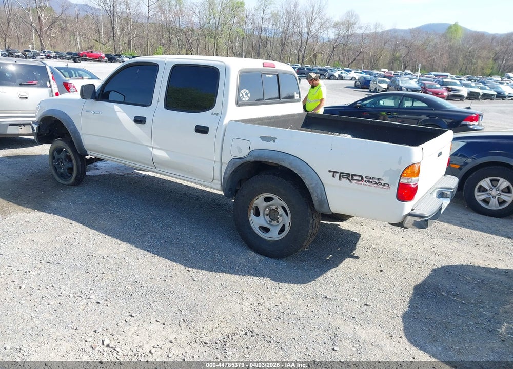 2001 TOYOTA TACOMA PRERUNNER V6 VIN: 5TEGN92N51Z855226