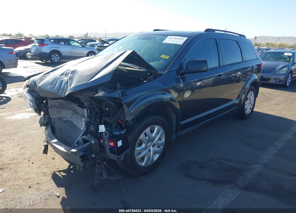 2016 DODGE JOURNEY SE VIN: 3C4PDCAB4GT215057