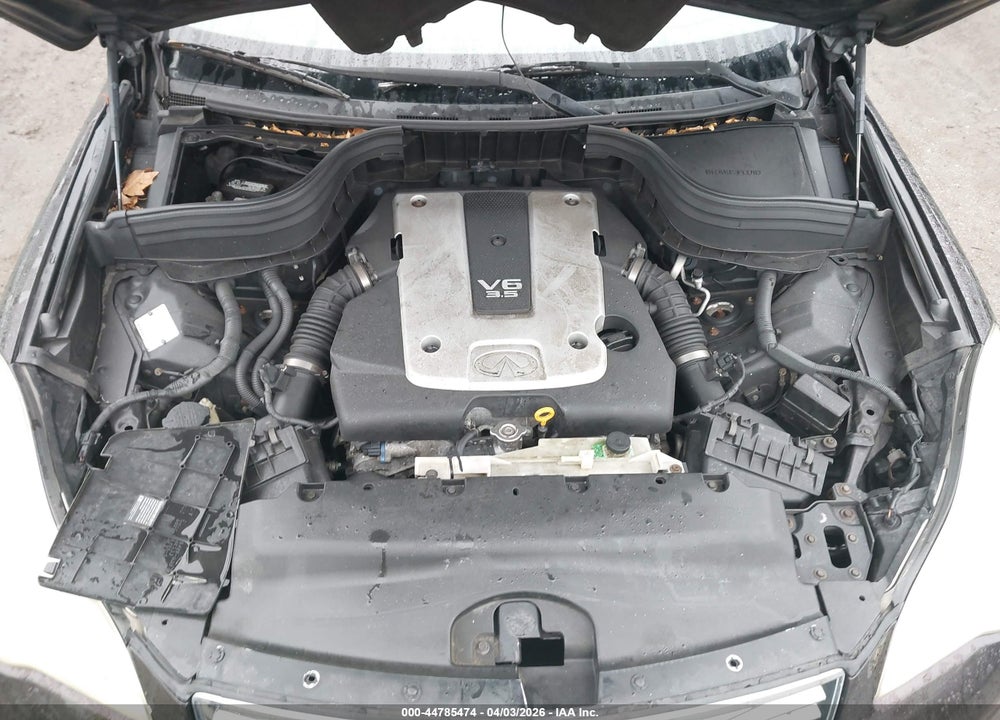 2008 INFINITI EX35 JOURNEY VIN: JNKAJ09F88M359558