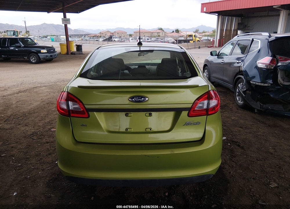 2011 FORD FIESTA SE VIN: 3FADP4BJ8BM196771