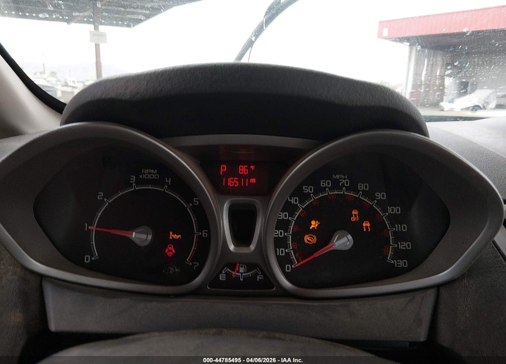 2011 FORD FIESTA SE VIN: 3FADP4BJ8BM196771
