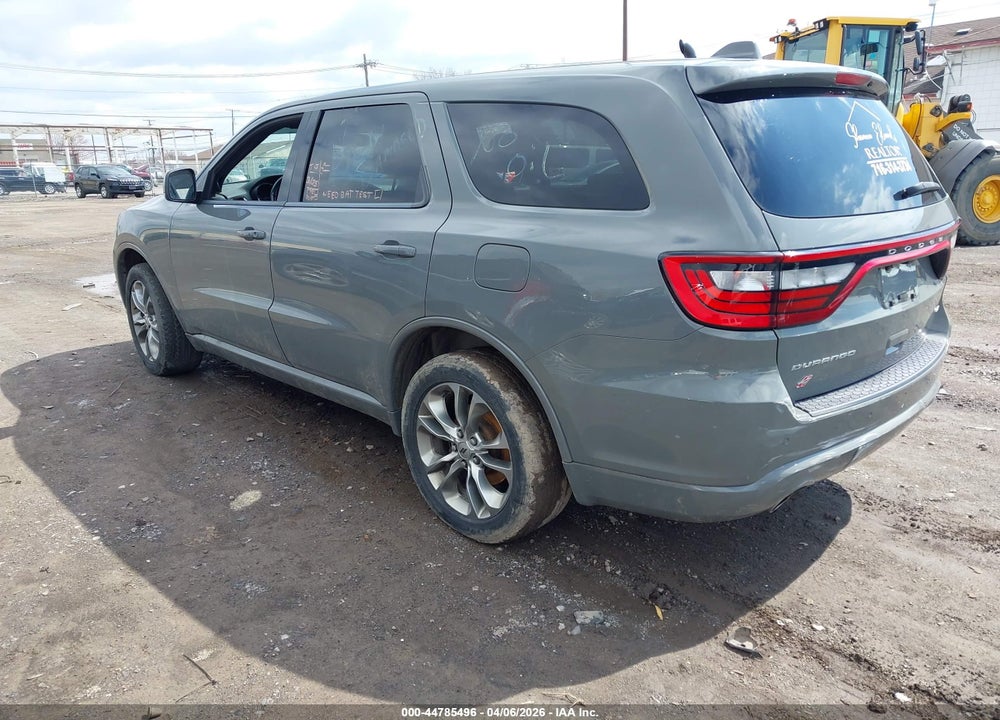 2020 DODGE DURANGO GT PLUS AWD VIN: 1C4RDJDG8LC261727