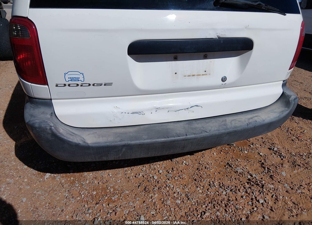 2005 DODGE CARAVAN SE VIN: 1D4GP25B55B240577